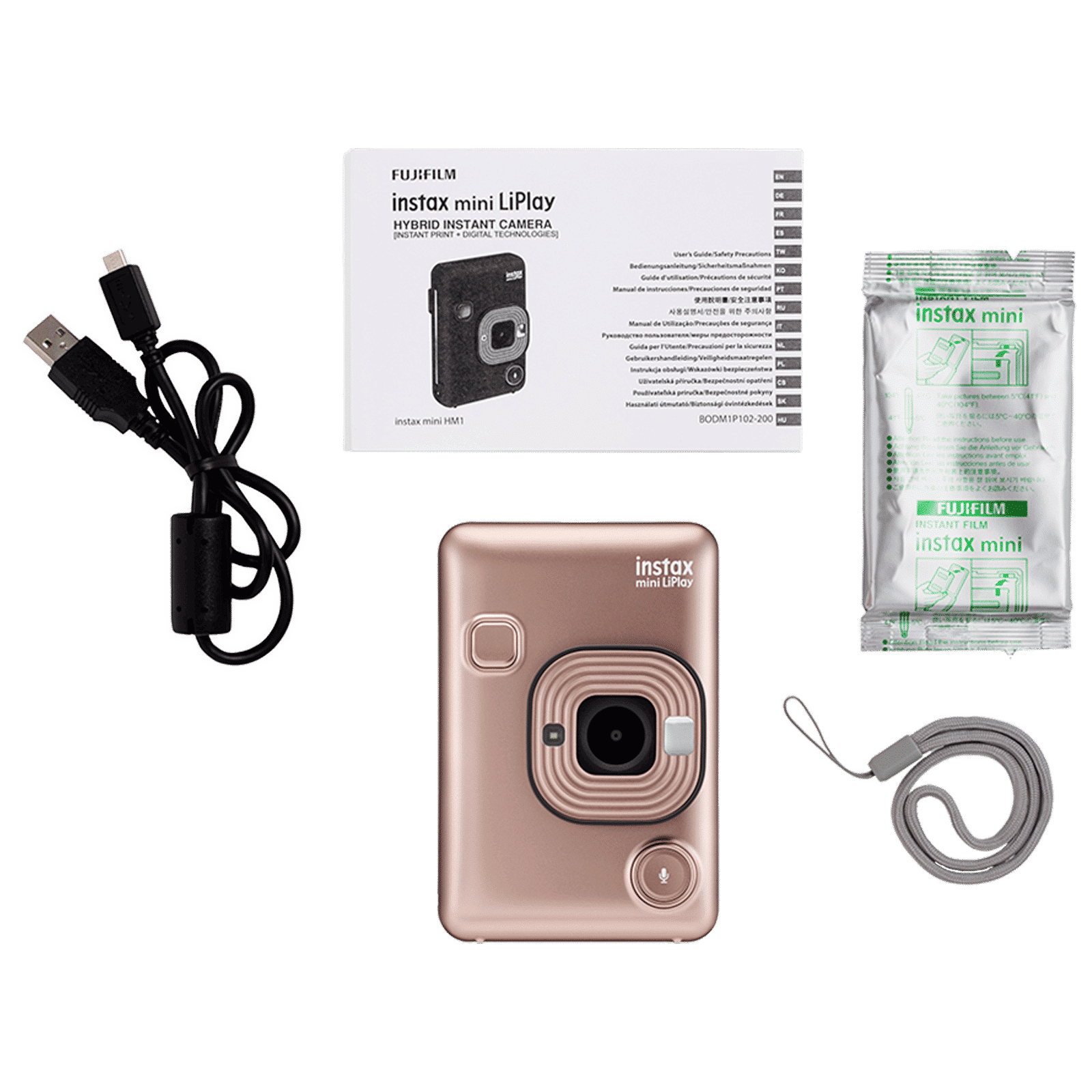 Buy FUJIFILM Instax Mini LiPlay Instant Camera with 10 Instant
